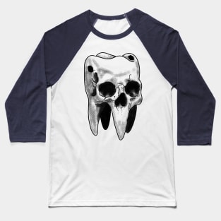 tooth skull Baseball T-Shirt